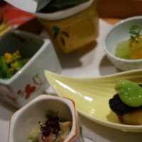 ふき、焼きホタテにそら豆 などなど、こちらも春