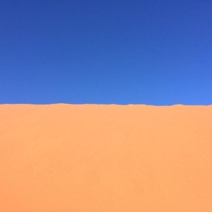 すごいコントラスト ナミブ砂漠