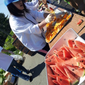 すいかに吸い寄せられます