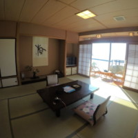 お部屋からは海、ひろびろ