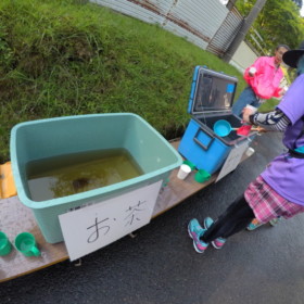 15km 上根來エイド