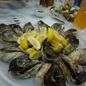 おっきな隠岐の牡蠣!どど〜ん