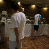 ビュッフェ なかなかの品揃えです