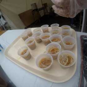 名物「火畑そば」