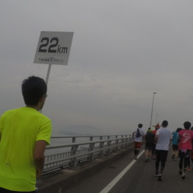 このあたりから、じんわり橋の上り下り