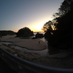 三脚たてて写真撮ってる方 いました。絶景