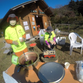 おしるこ。焼き立ておもち 欲しい数ぽとん