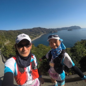 登った先には、ご褒美の景色(チンクエテッレみたい)